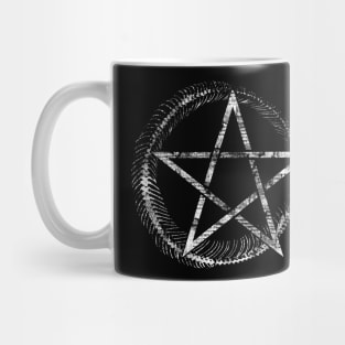 Pentagram of the Serpent Cult Mug